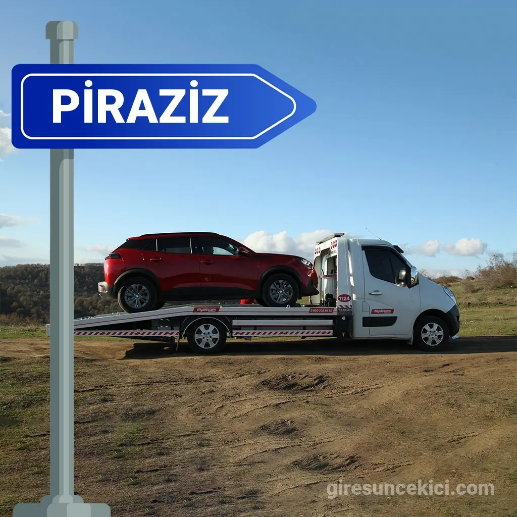 Piraziz Çekici – Giresun’un Batı Girişinde Profesyonel Hizmet