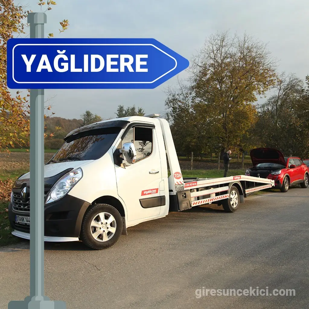 Yağlıdere Çekici – Giresun’un Dağlık Bölgelerinde Profesyonel Hizmet